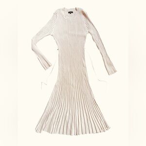 Quince Cotton Cashmere Rib Knit Dress